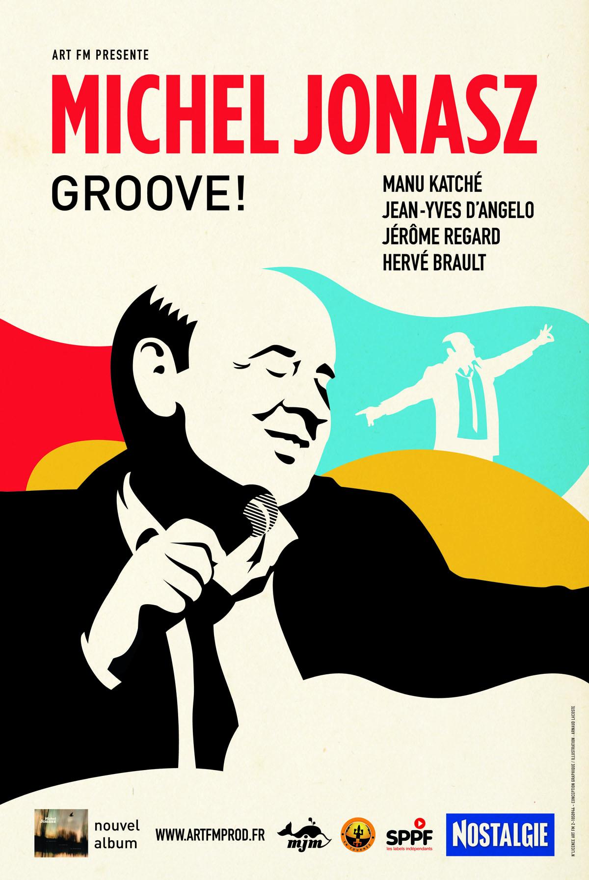 Affiche groove 80x120