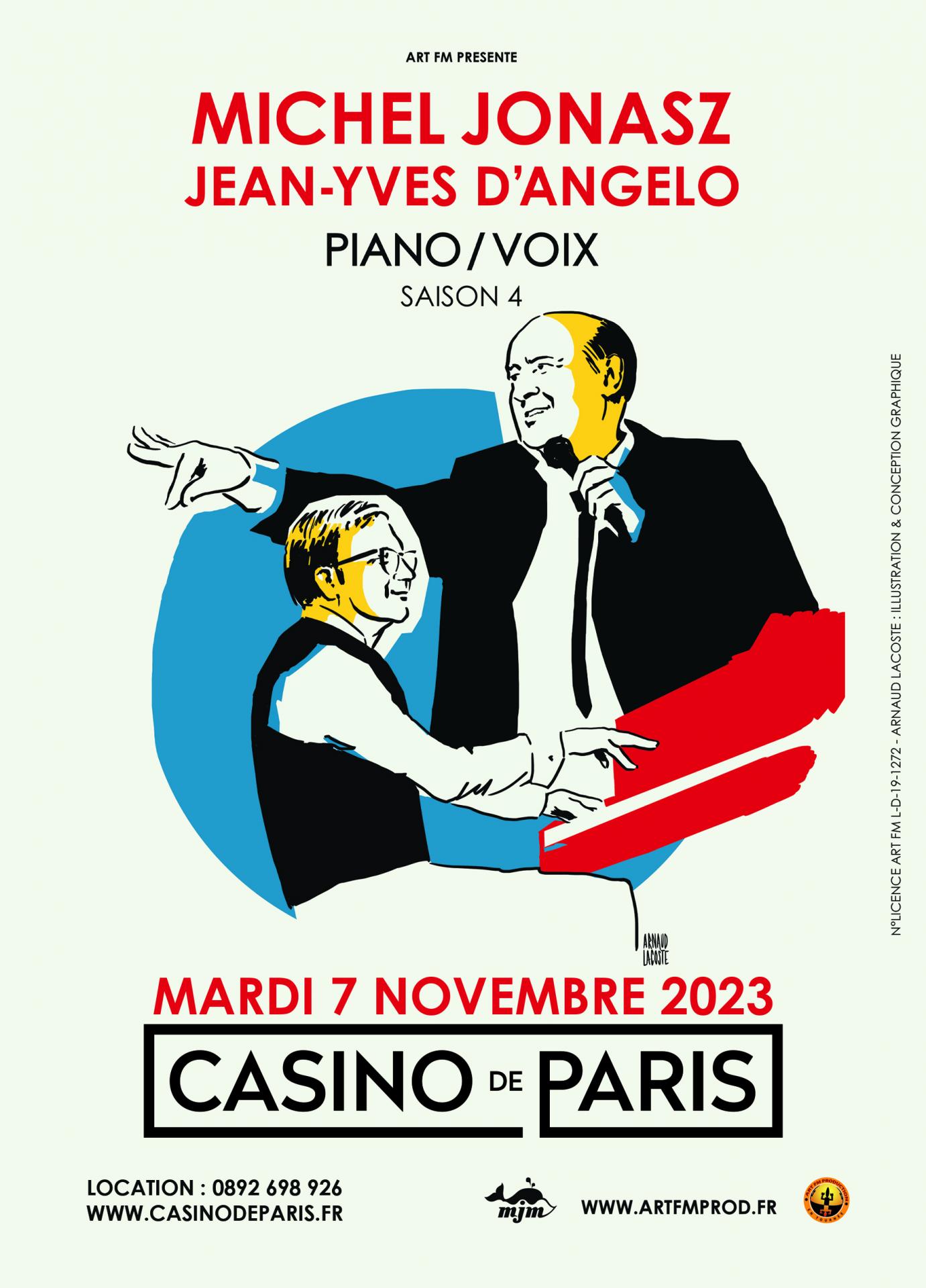 Piano voix visuel casino paris 07 11 23